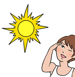 紫外線のシミへの影響